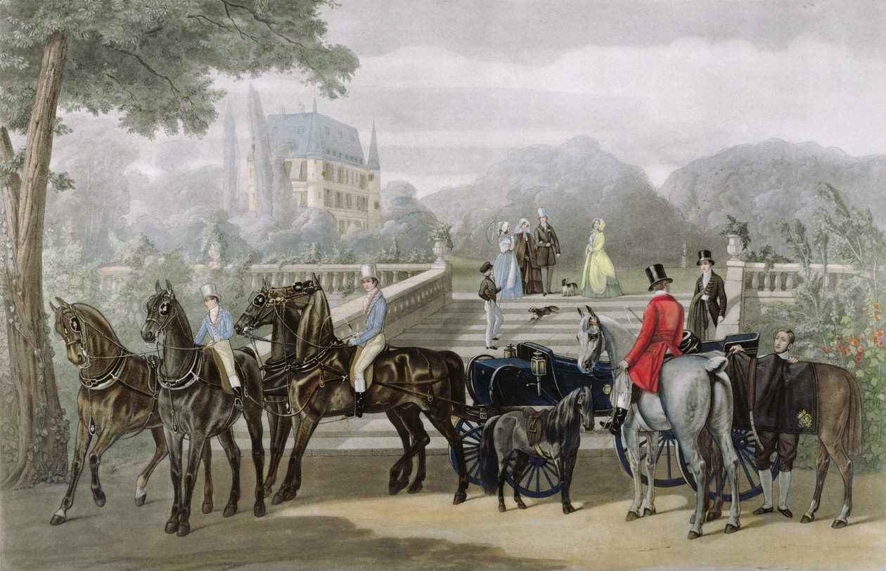 The Start, graverad av R. Woodman av James Barenger