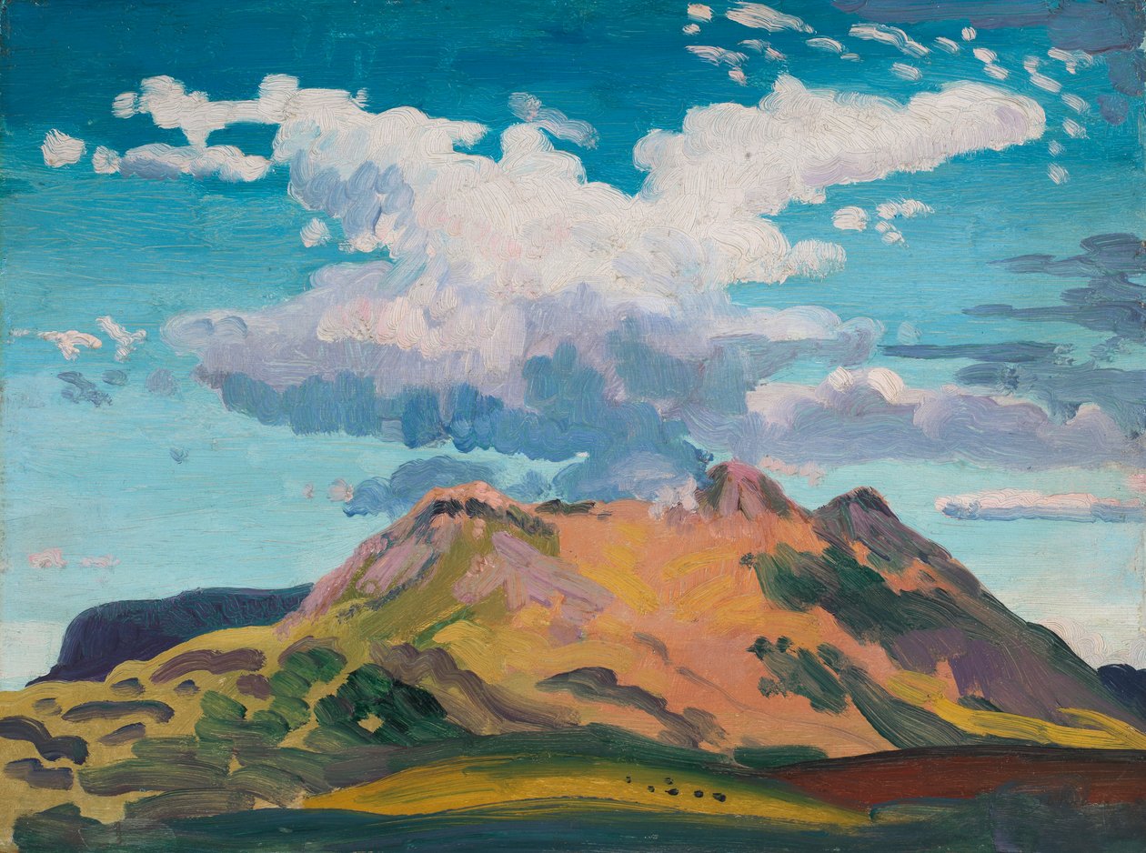 Arenig Fawr, norra Wales, ca 1911 av James Dickson Innes