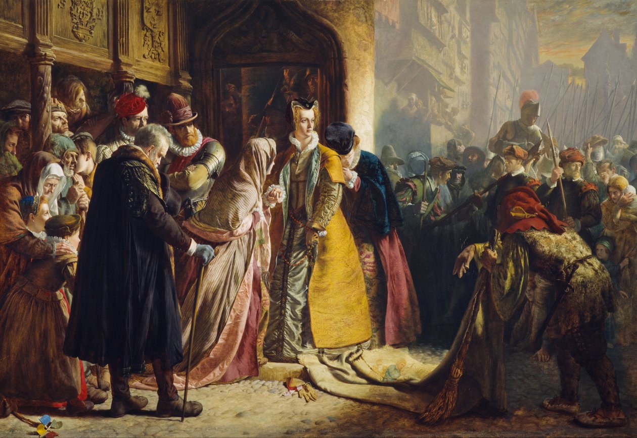 Mary Queen of Scots återkomst till Edinburgh av James Drummond
