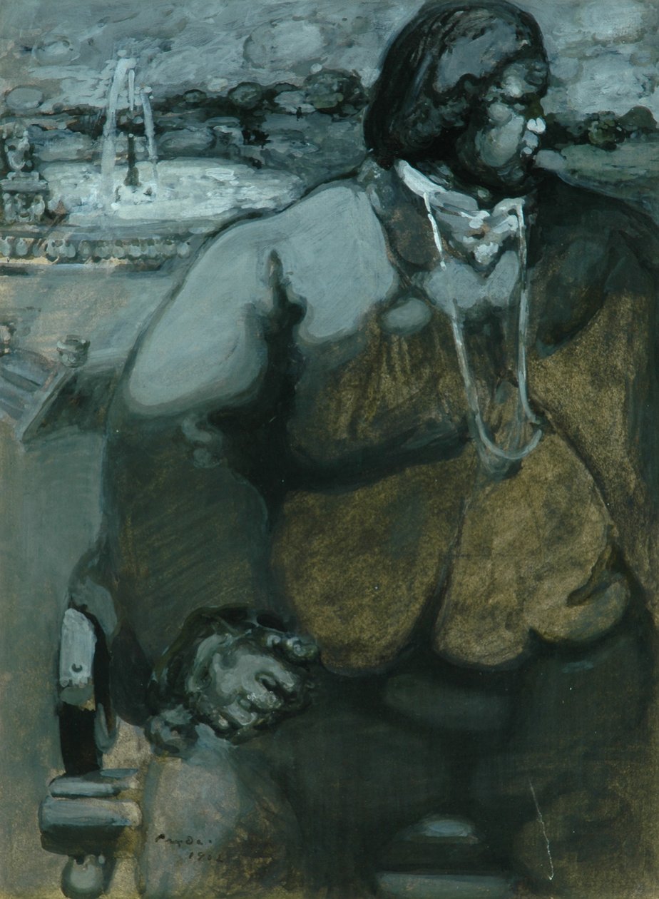 John Price, 1902 (grisaille på papper) av James Ferrier Pryde