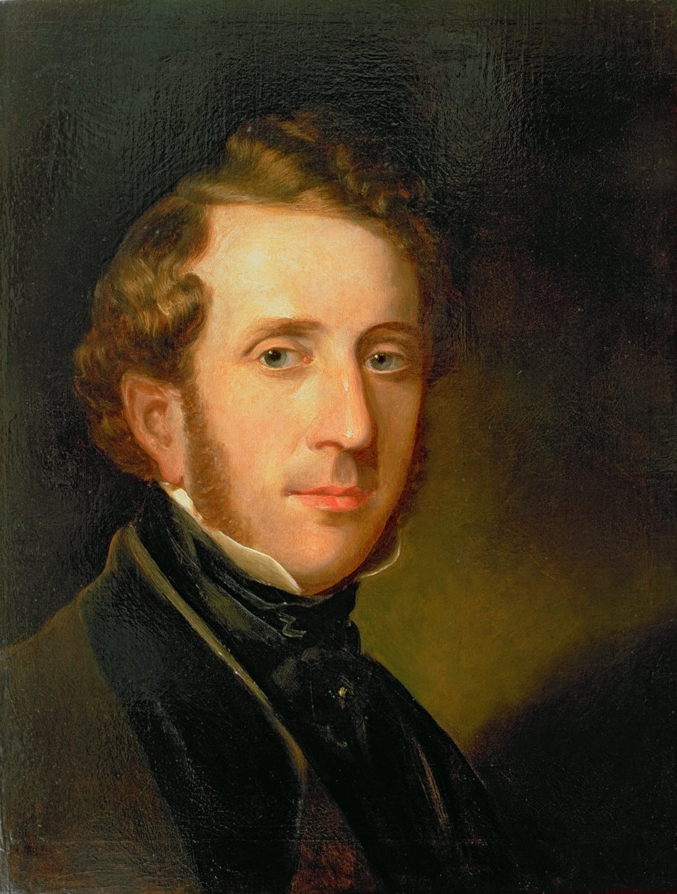 Självporträtt, ca 1845 av James Flewitt Mullock