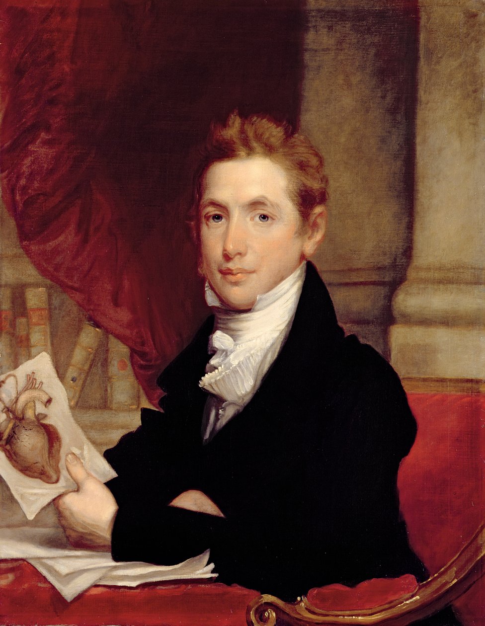 Porträtt av doktor John Collins Warren av James Frothingham