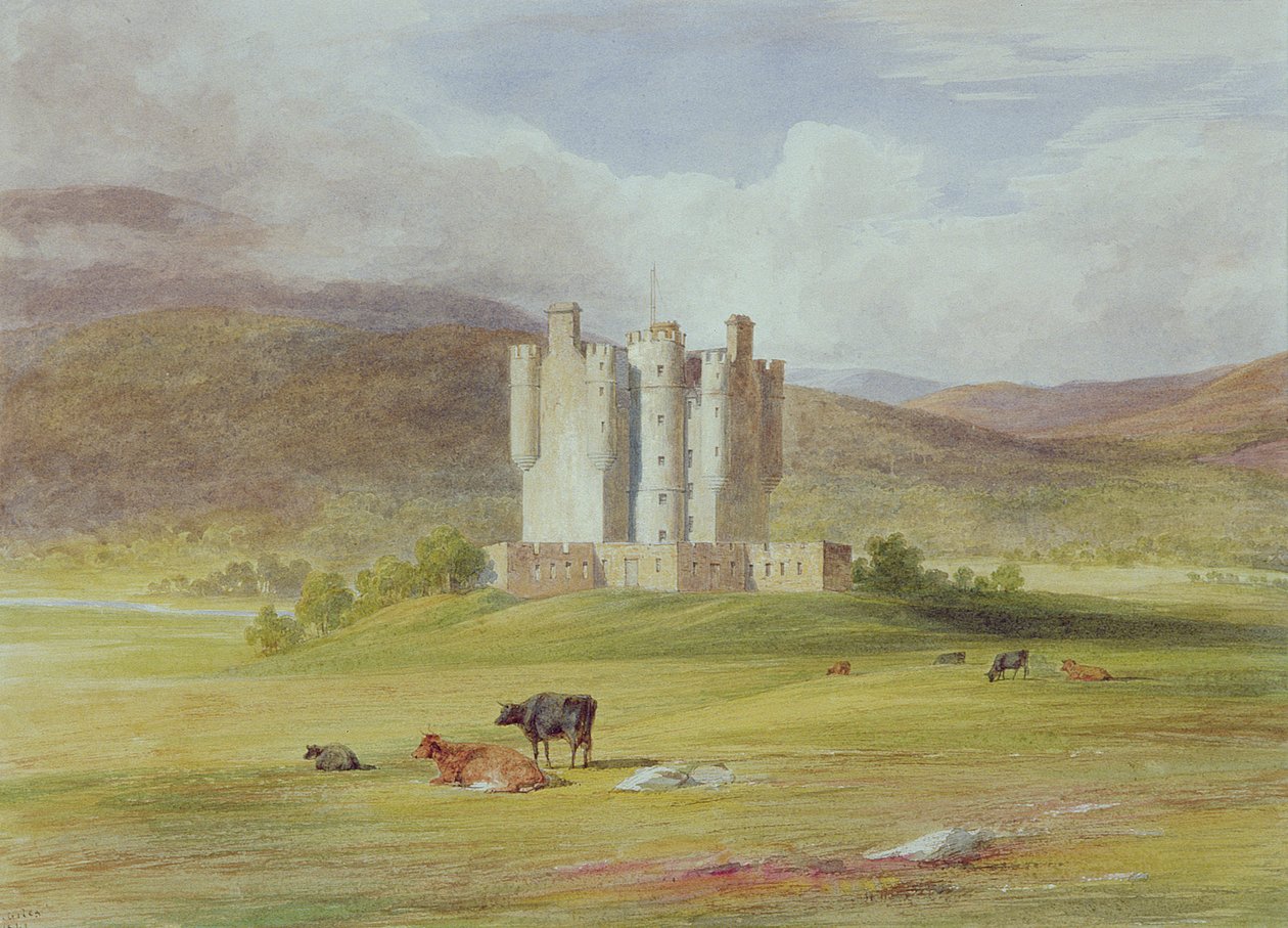 Braemar Castle, 1841 av James Giles