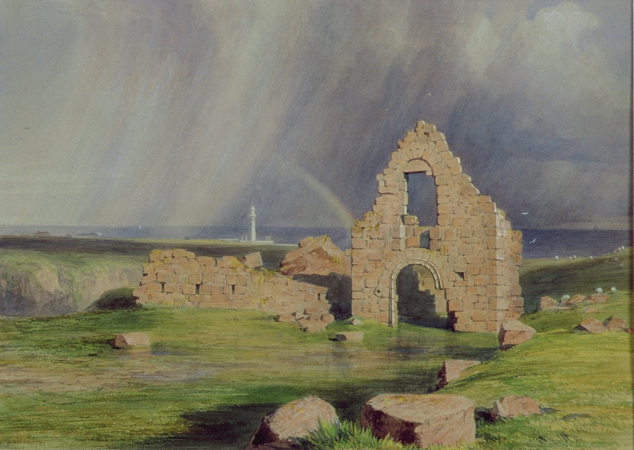 Upper Boddam Castle, 1840 av James Giles