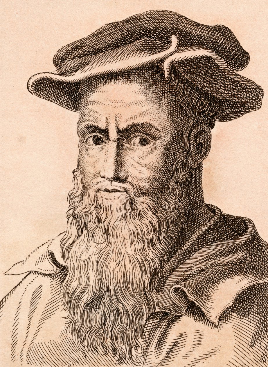 Baccio Bandinelli, illustration från 