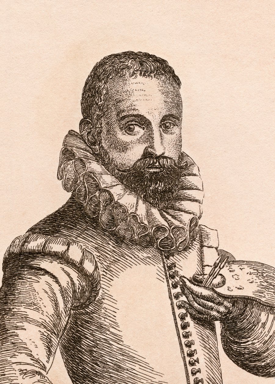Karel van Mander, illustration från 