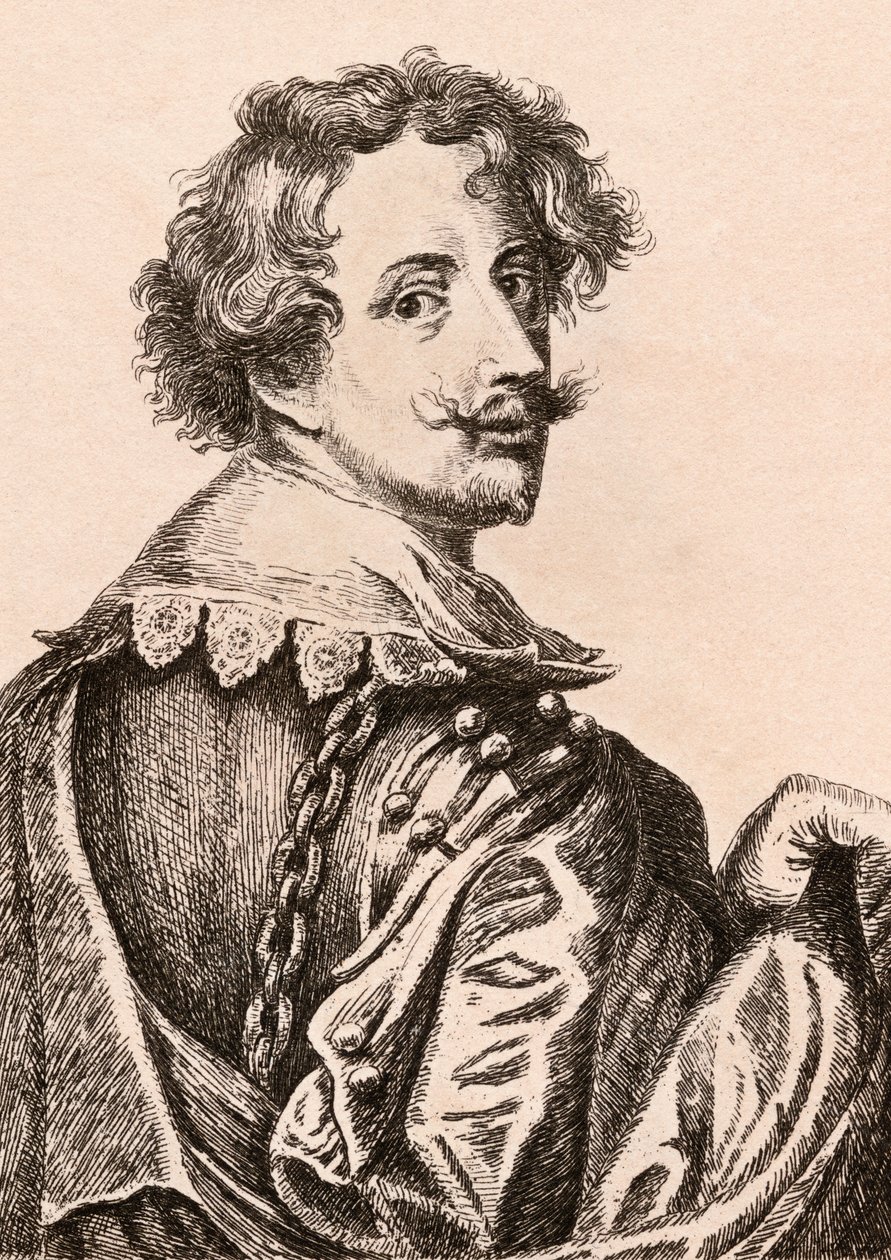 Sir Anthony van Dyck, illustration från 