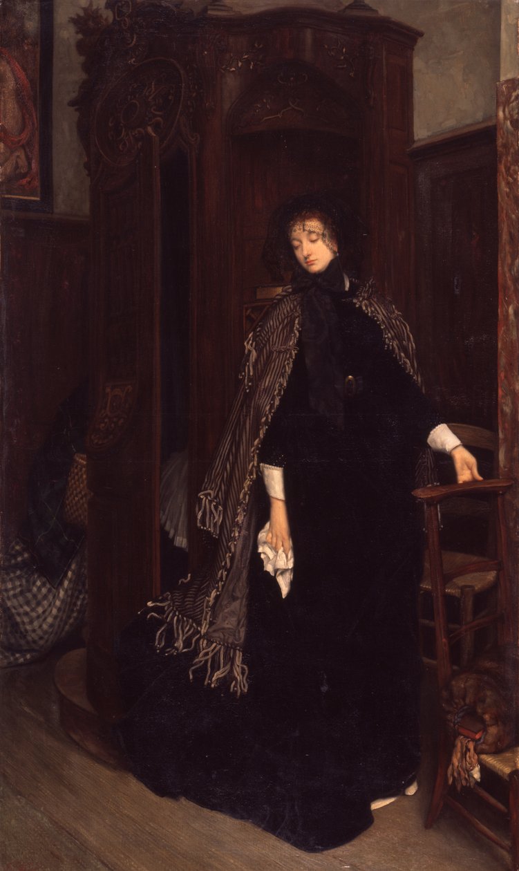 I kyrkan, 1865 av James Jacques Joseph Tissot