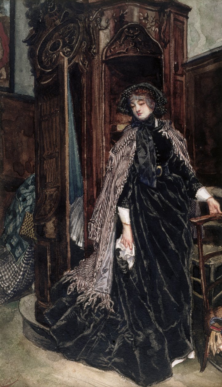 Bekännelseboken, 1867 av James Jacques Joseph Tissot