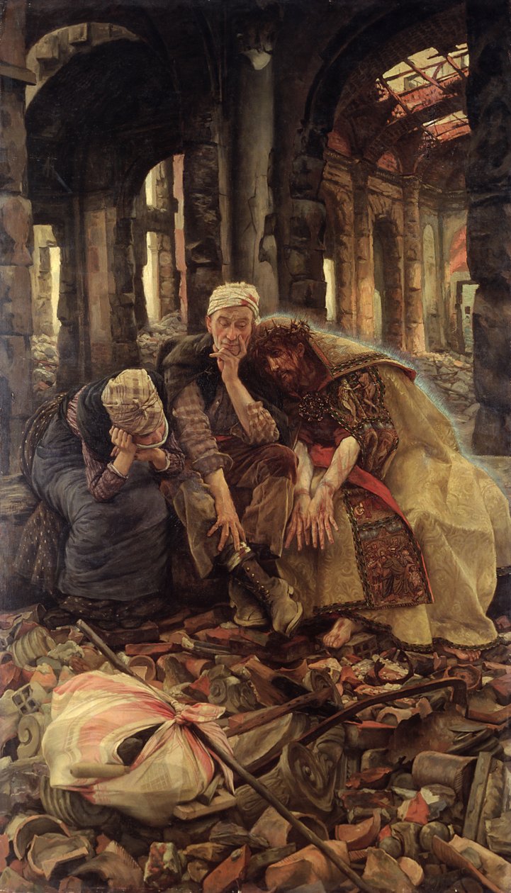 Ruinerna (inre röster) 1885 av James Jacques Joseph Tissot