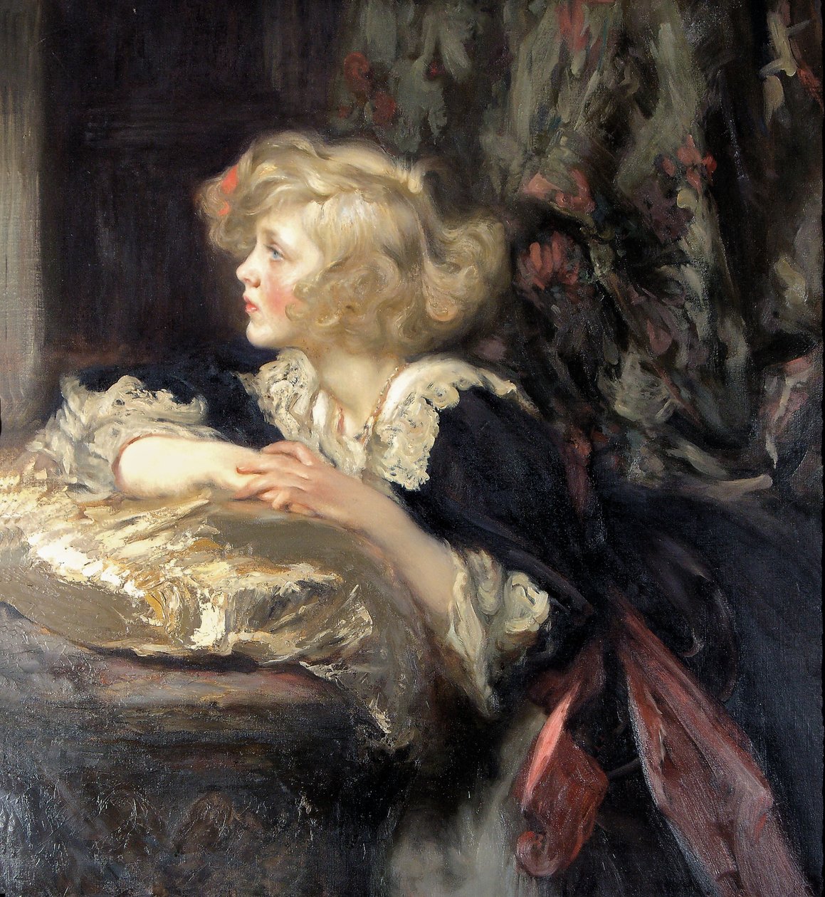Diana Manners, senare hustru till Duff Cooper, 1st Viscount Norwich, 1919 av James Jebusa Shannon