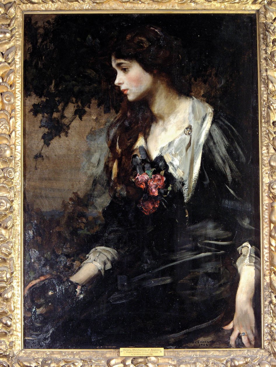 Marjorie, marskalk av Anglesey, 1906 av James Jebusa Shannon