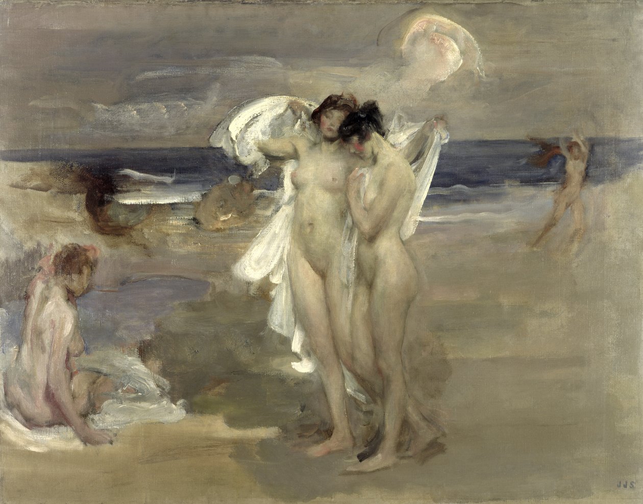 Badgästerna av James Jebusa Shannon