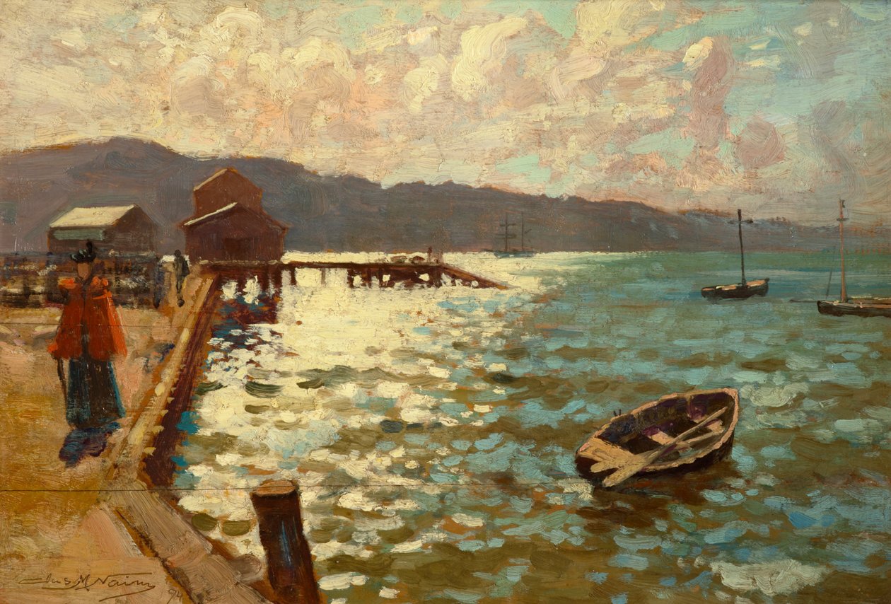 Wellington hamn av James McLachlan Nairn