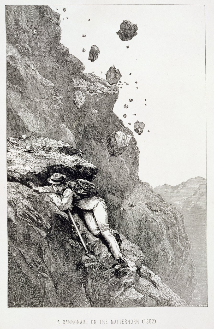 A Cannonade on the Matterhorn, 1862, från 