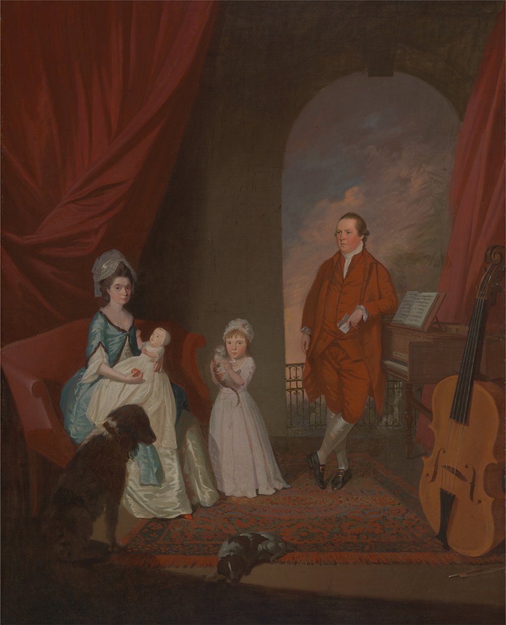 Familjegrupp av James Millar