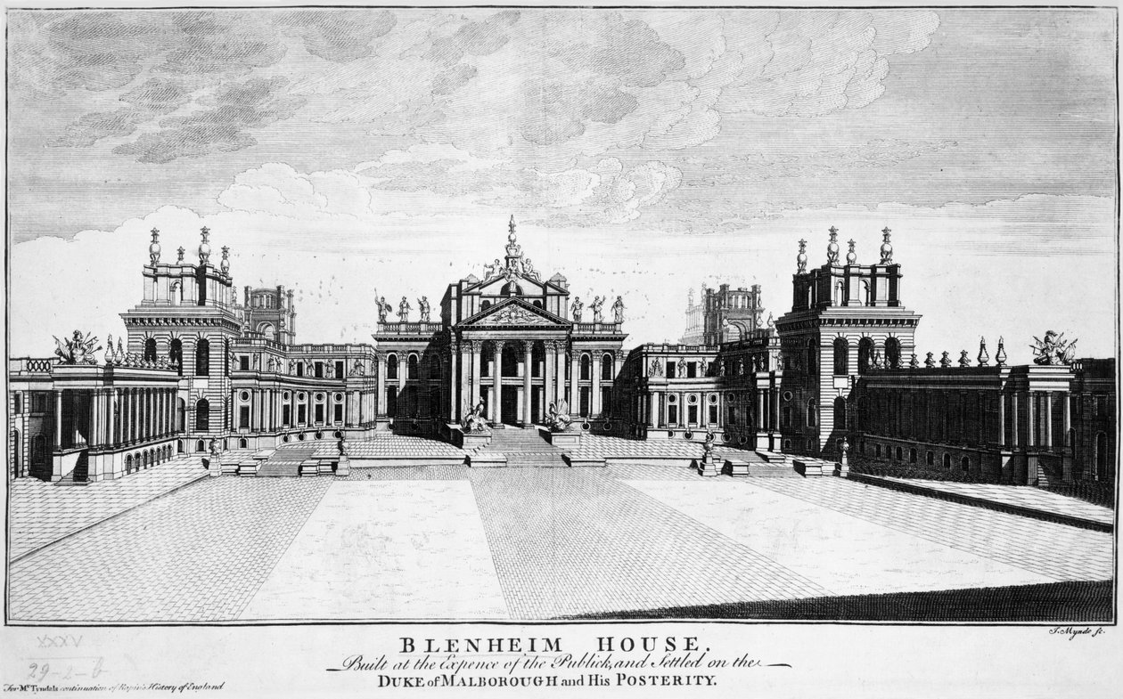 Blenheim Palace av James Mynde