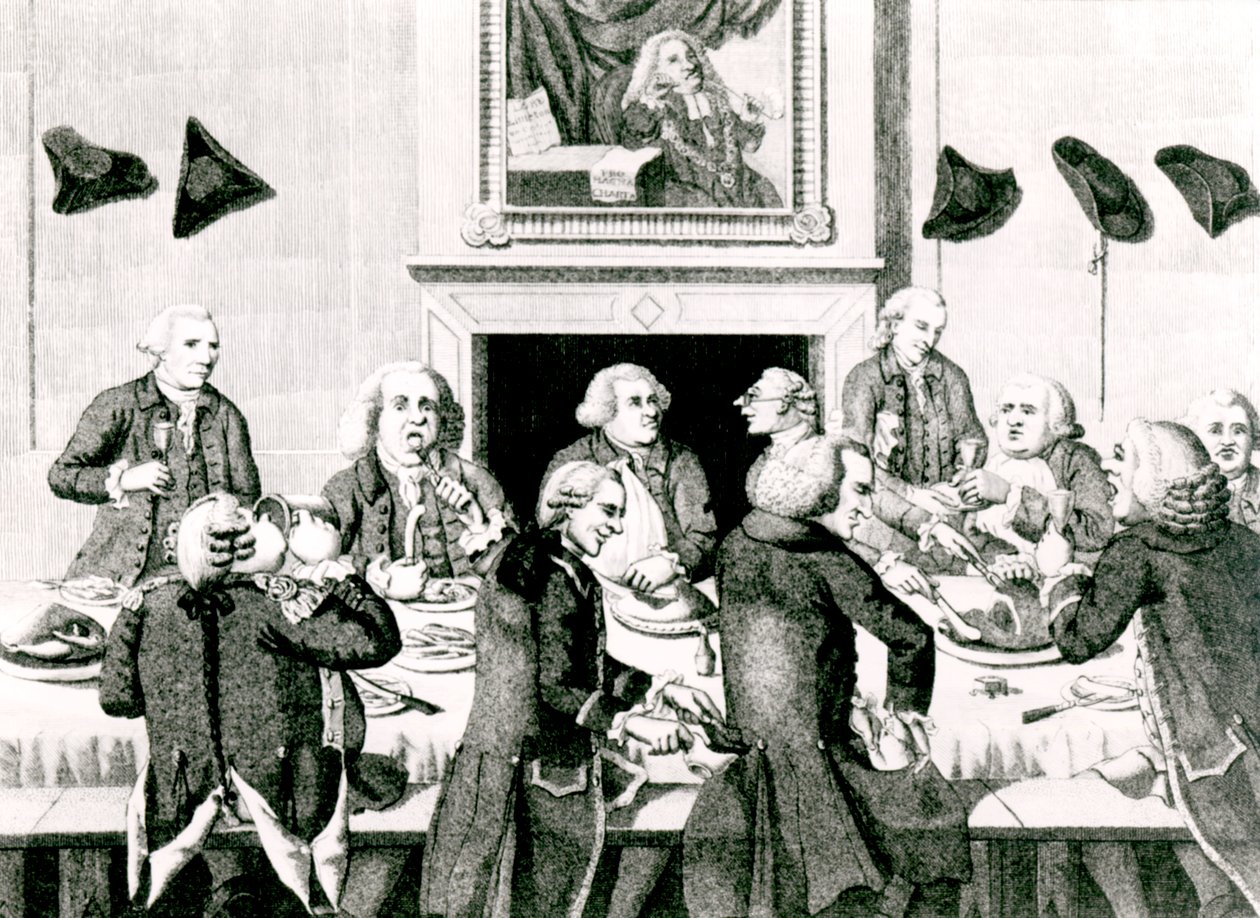 Provsmakning, 1780 av James Nixon