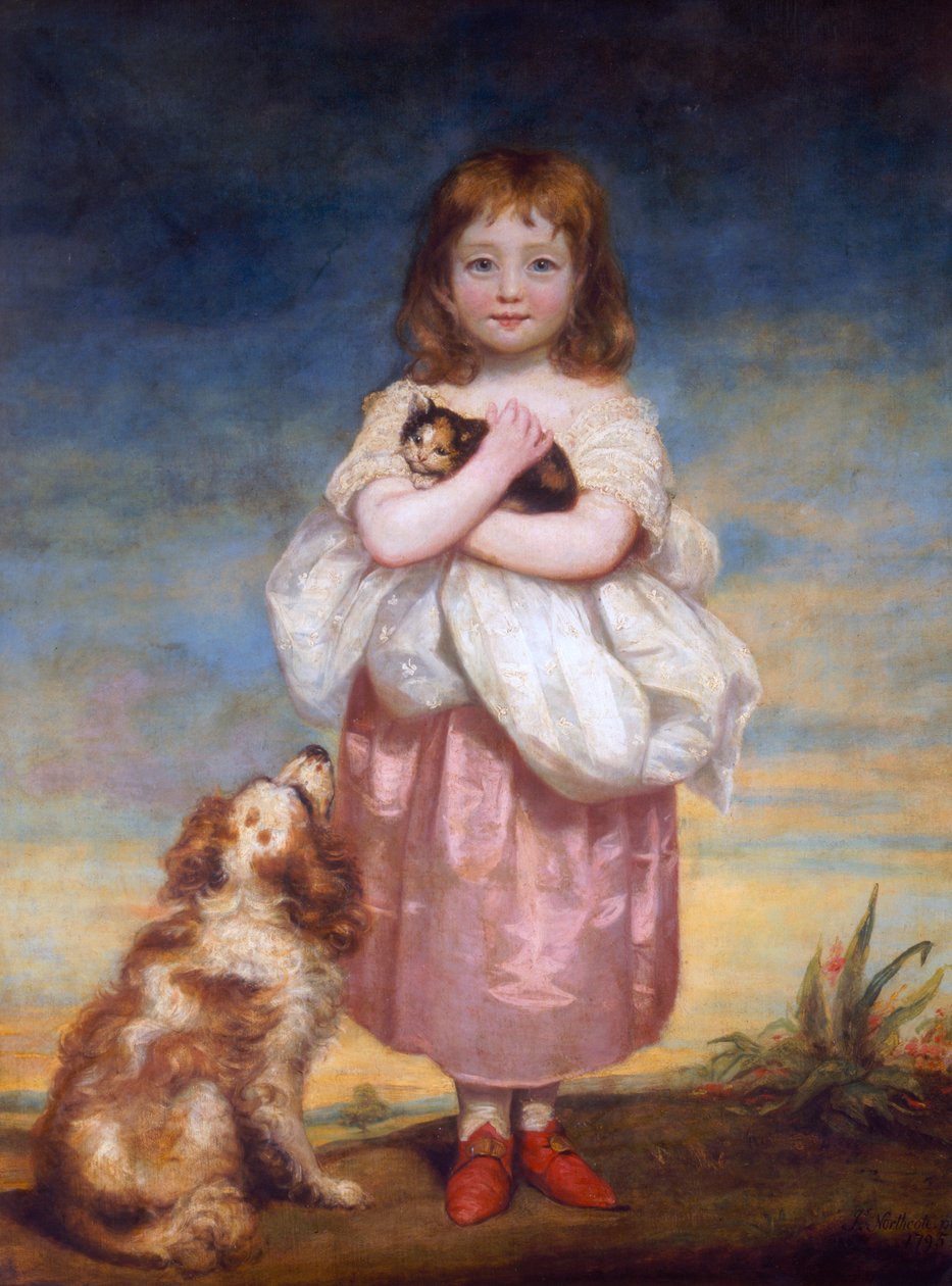 Ett barn, 1795 av James Northcote
