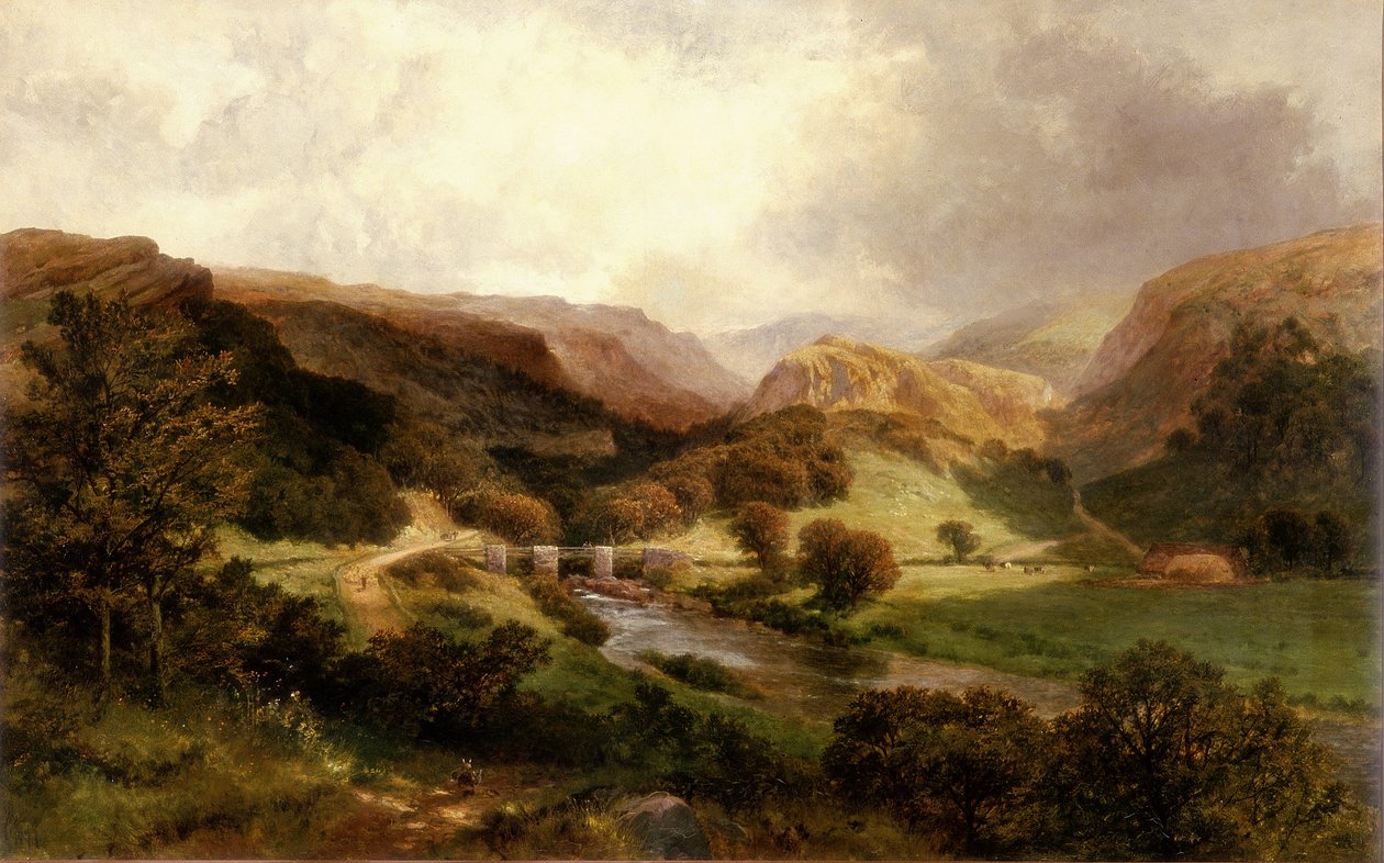 Pont-y-Pant och Lledr-dalen, norra Wales av James Peel