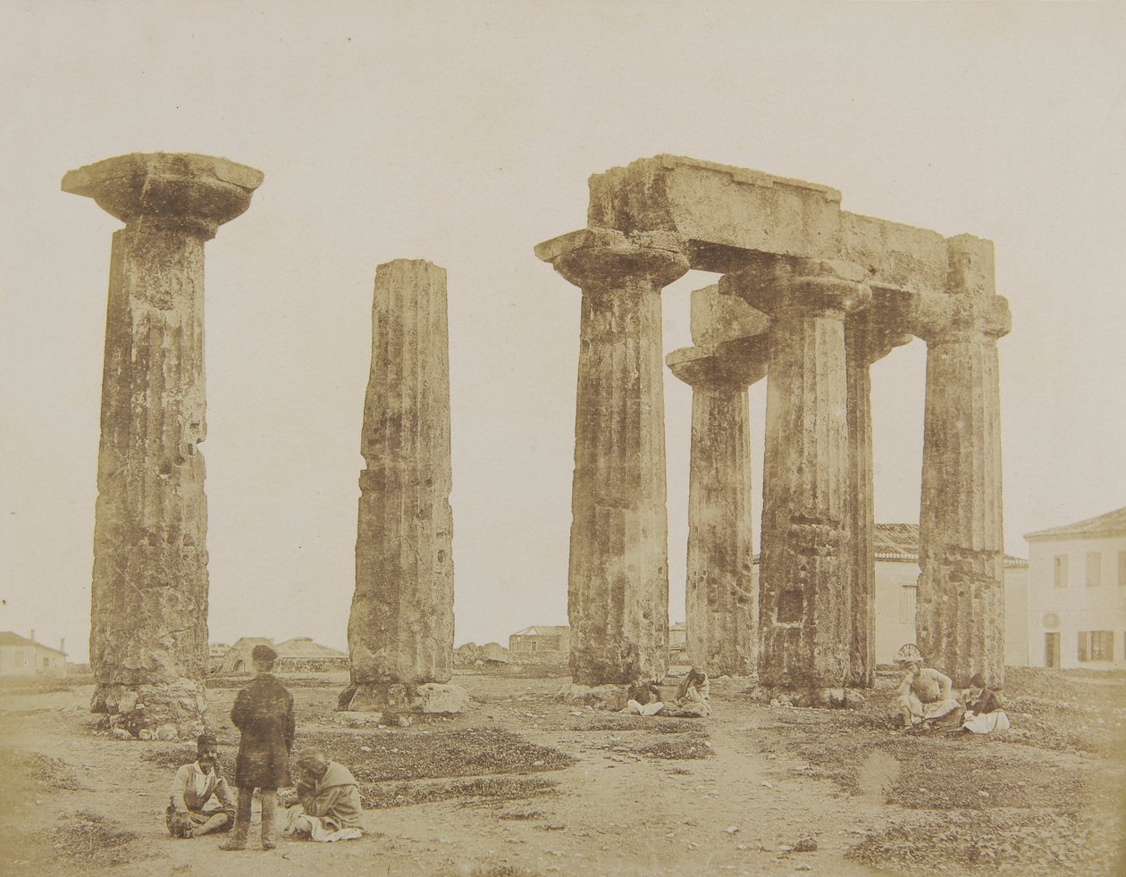 Apollon -templet i Korint av James Robertson