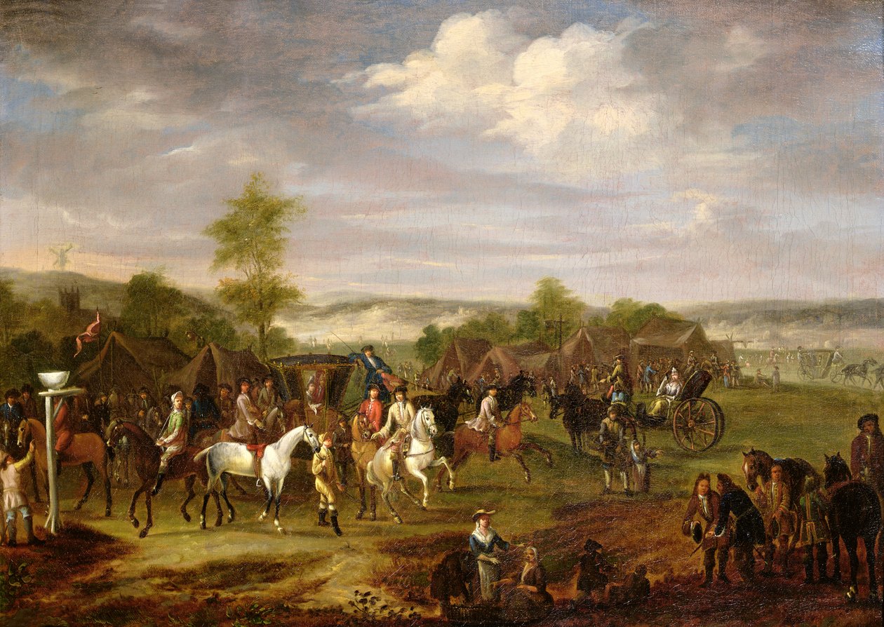 Möte i Clifton och Rawcliffe Ings, York, september 1709 av James Ross