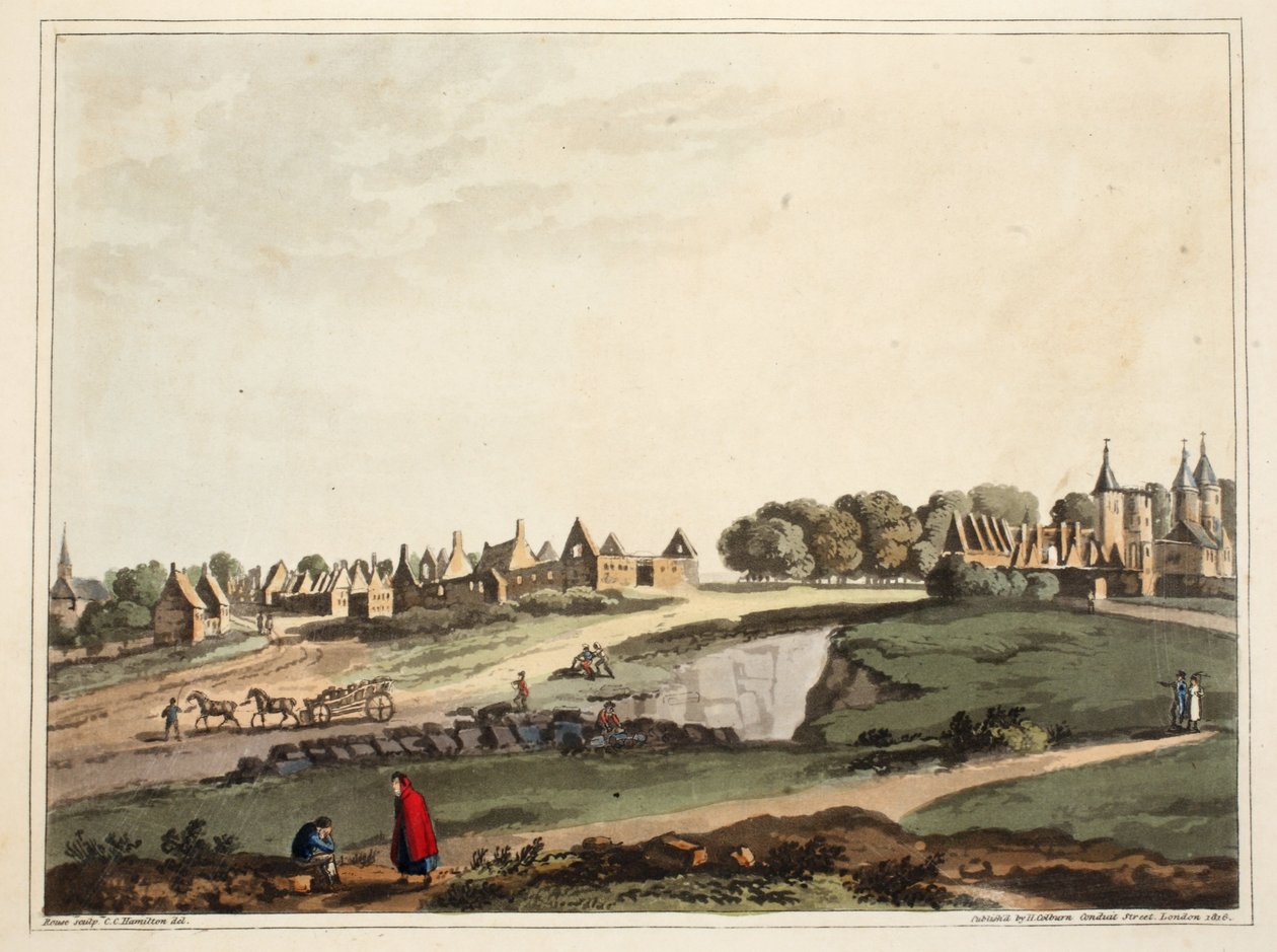 Ruinerna av byn Ligny av James Rouse