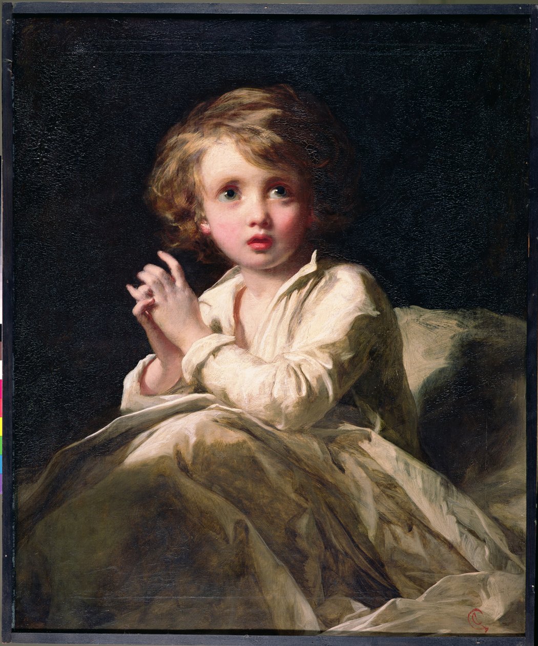 Spädbarnet Samuel, ca 1853 av James Sant