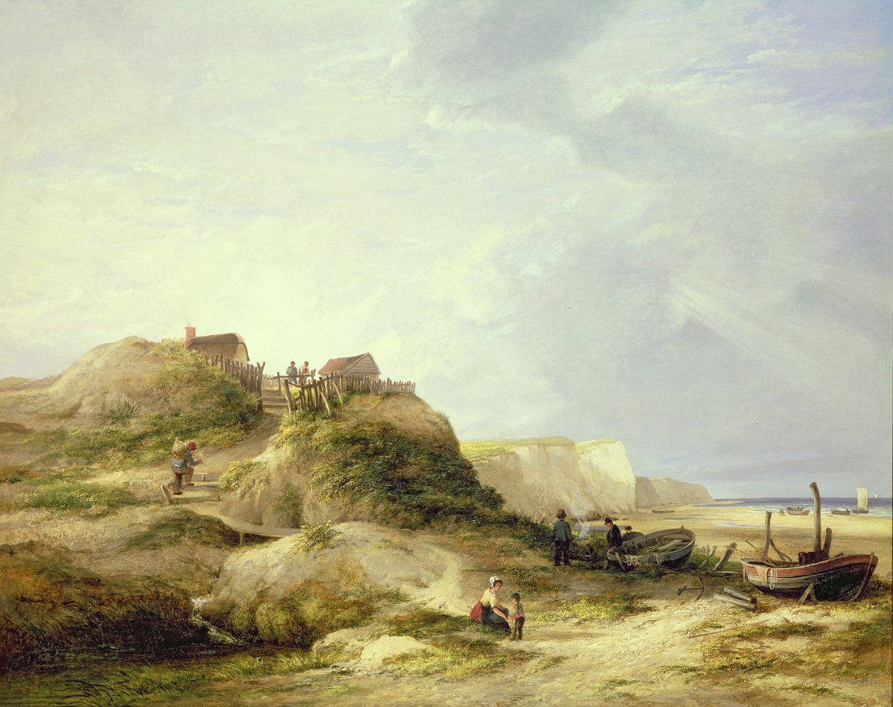Utsikt över Mundesley, nära Cromer av James Stark