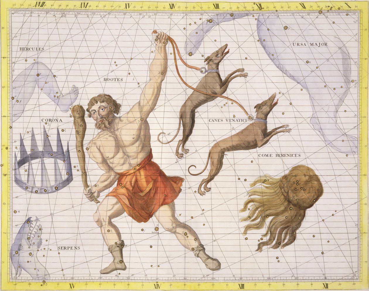 Constellation of Bootes, plåt 20 från 
