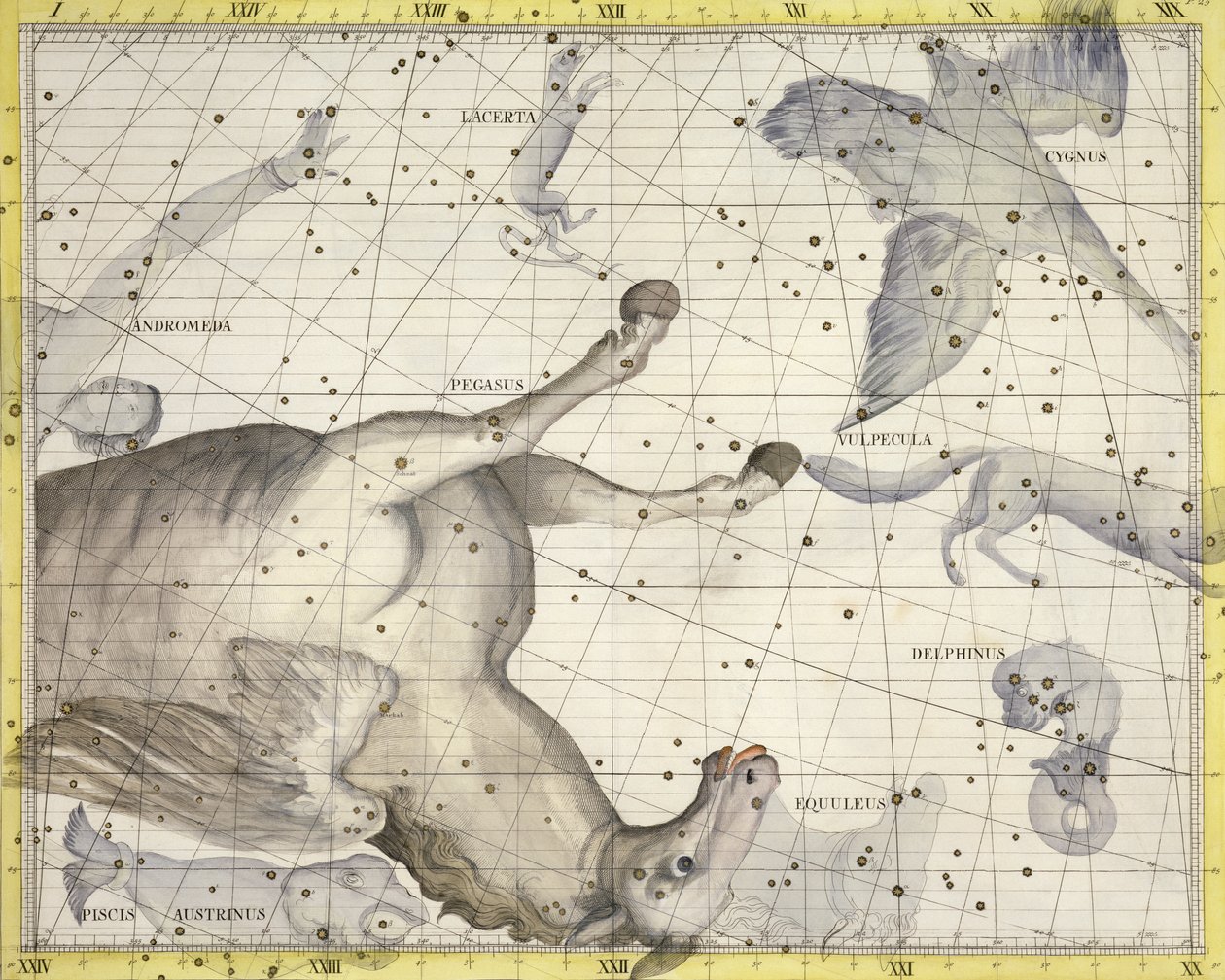 Constellation of Pegasus, plåt 25 från 