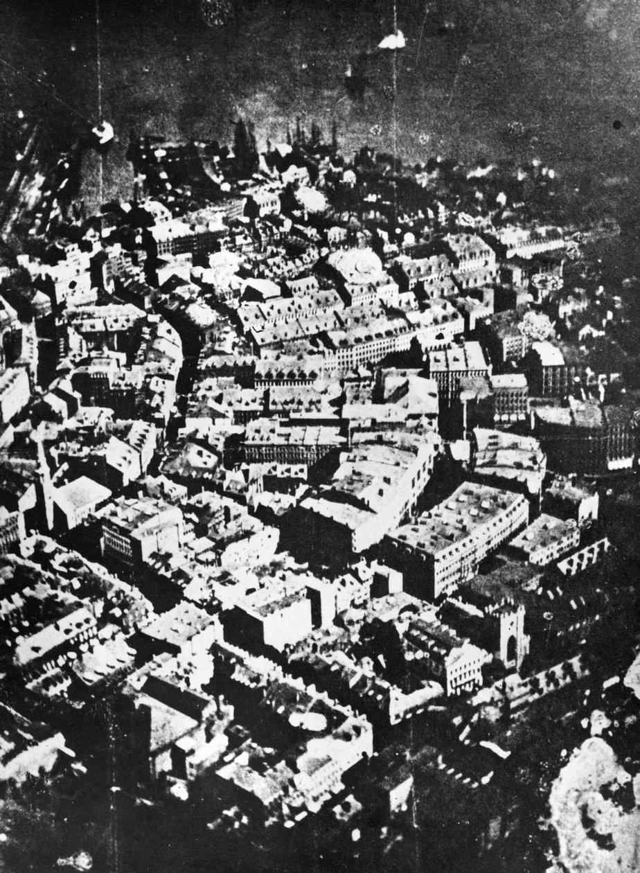 Boston som örnen och vildgåsen ser det, 1860 av James Wallace Black