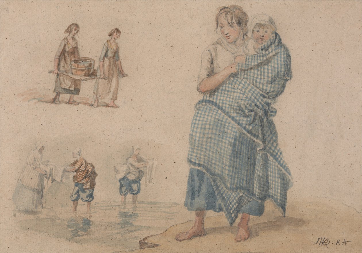 Skotska bondekvinnor av James Ward