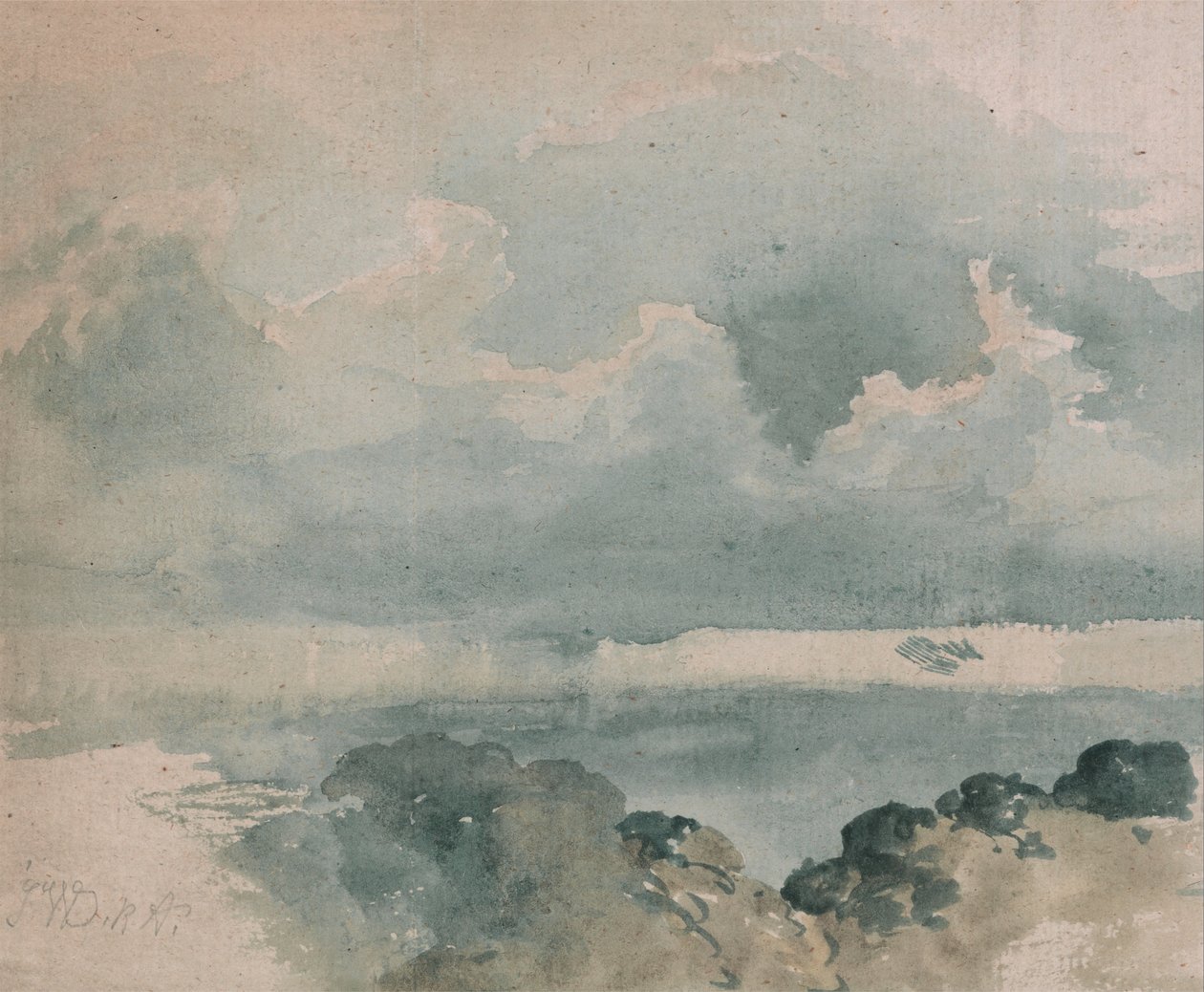Sky Study av James Ward