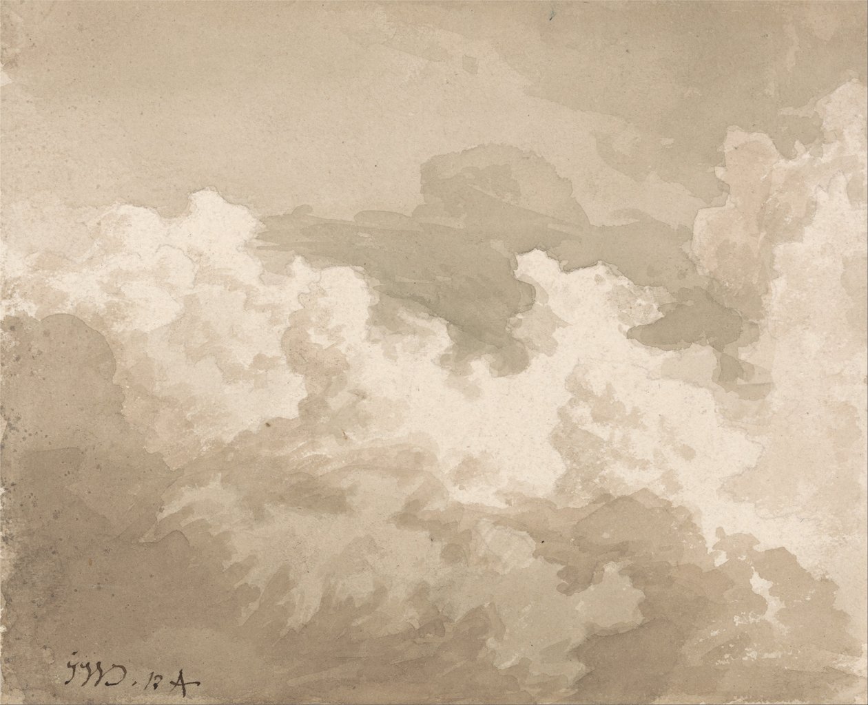 Studie av himlen av James Ward