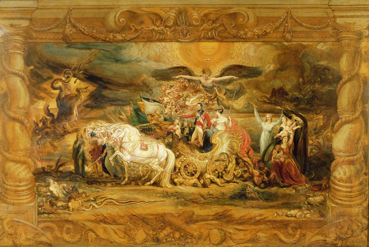 Arthurs triumf (1769-1852) Hertig av Wellington av James Ward