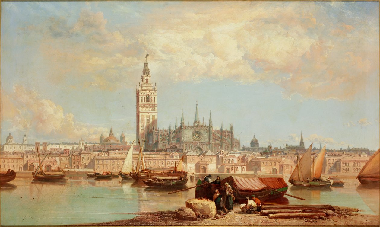 Seville, Spain, 1870-71 av James Webb