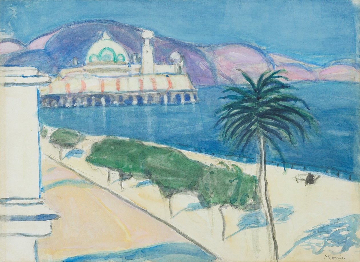 Casino vid havet av James Wilson Morrice