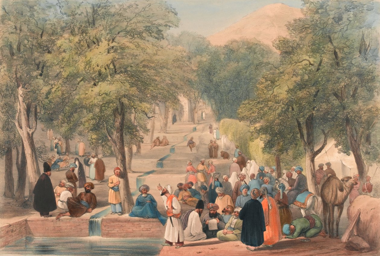 The Avenue at Babers [sic] Tomb av James (after) Atkinson