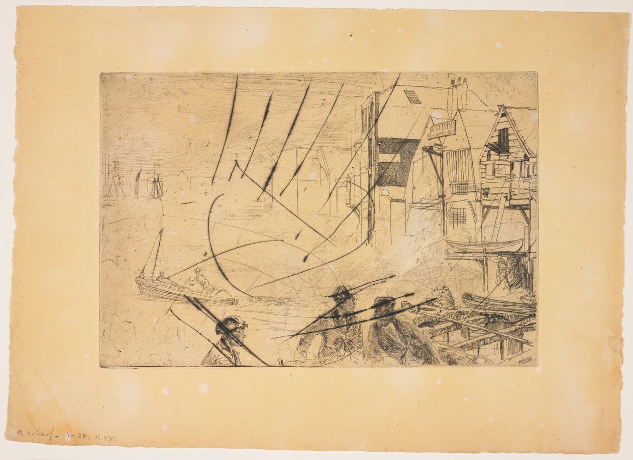 Ein Kai av James Abbott McNeill Whistler