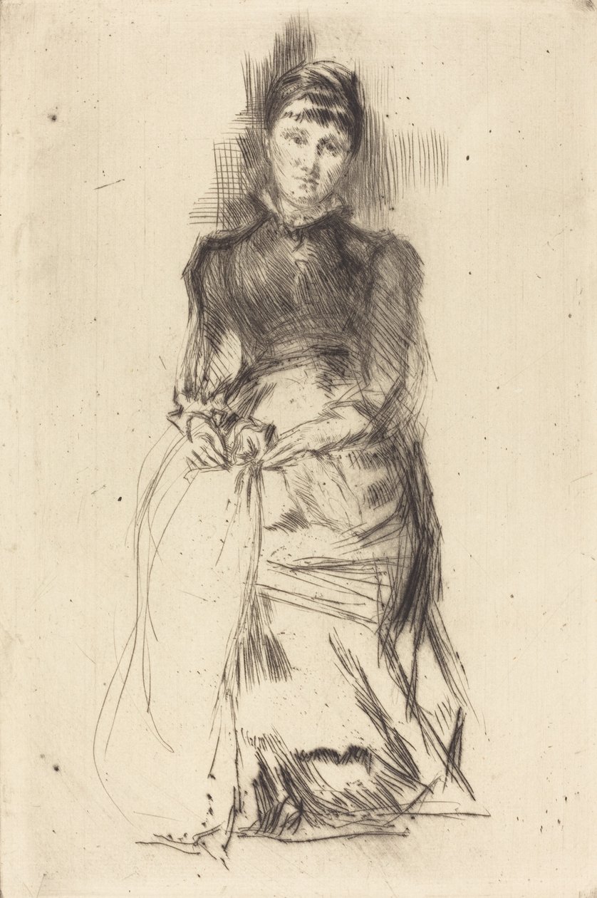 Agnes, c. 18731875. av James Abbott McNeill Whistler