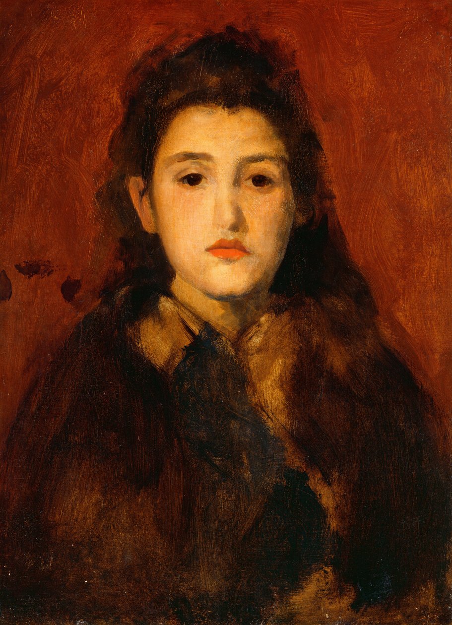Alice Butt, c. 1895 (olja på duk) av James Abbott McNeill Whistler