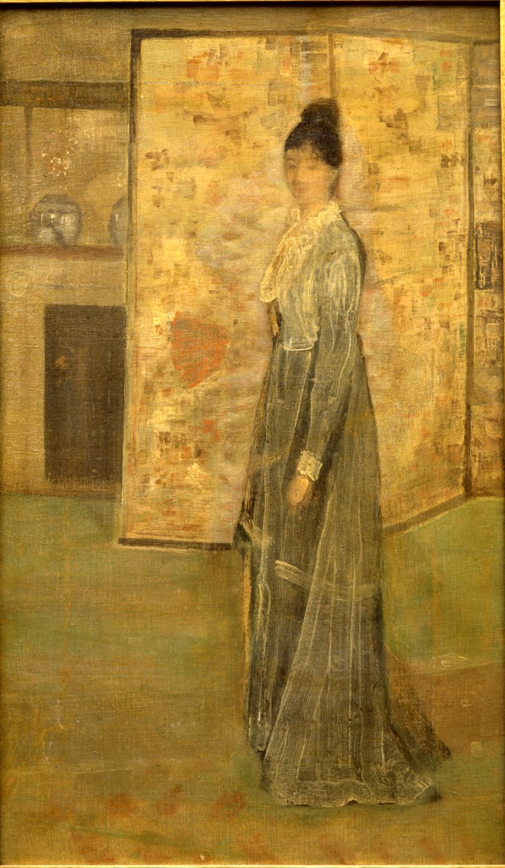 Arrangemang i köttfärg och grått: The Chinese Screen av James Abbott McNeill Whistler