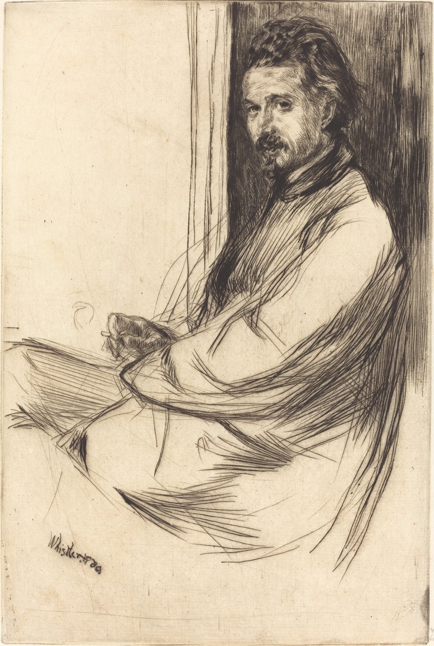 Axenfeld, 1859. av James Abbott McNeill Whistler
