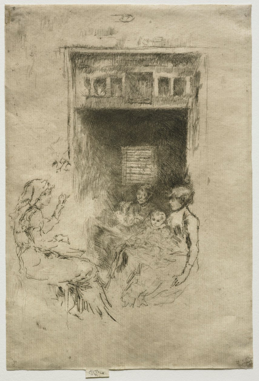 Bead Stringers. av James Abbott McNeill Whistler