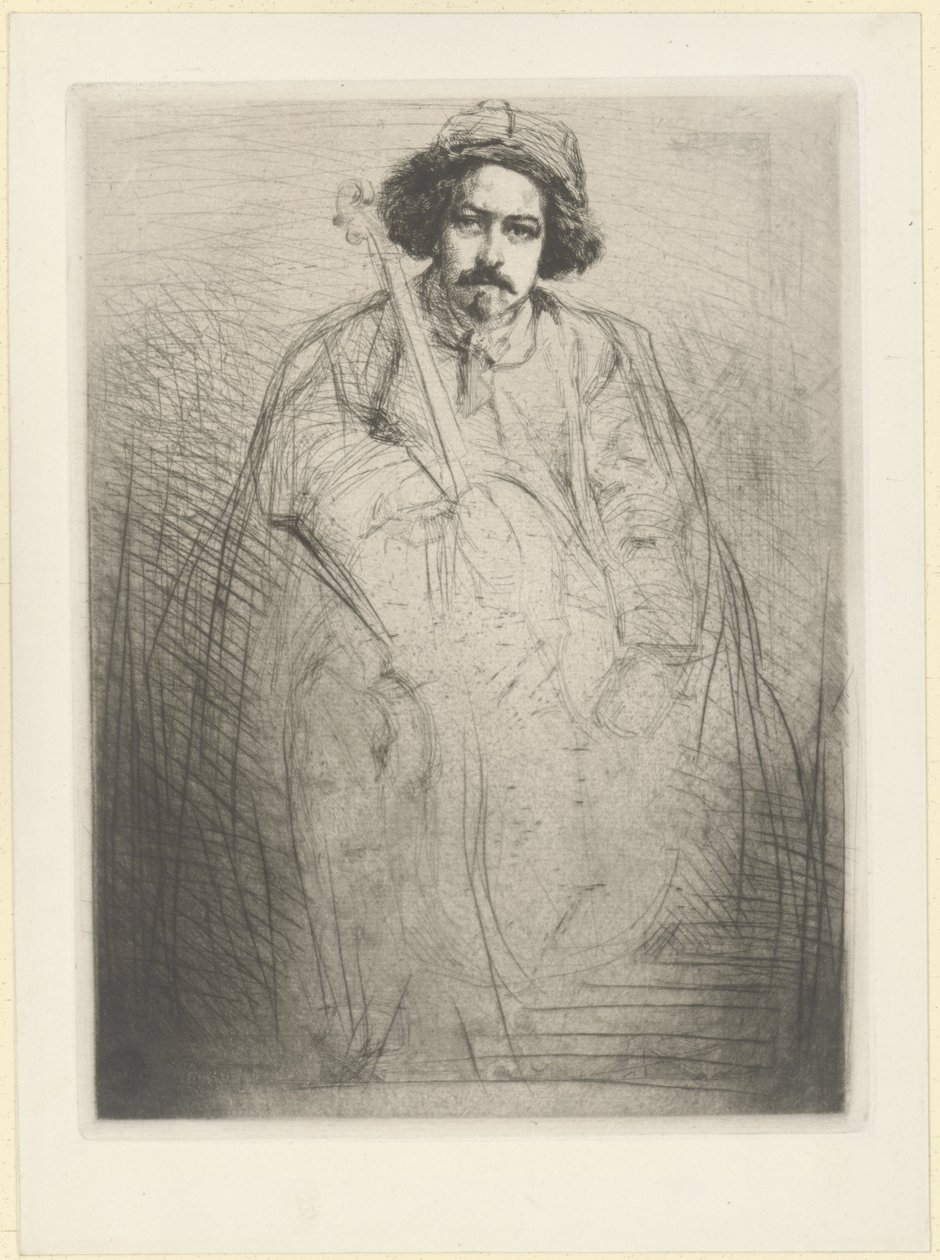 Becquet, ur serien ”Sexton etsningar” av James Abbott McNeill Whistler