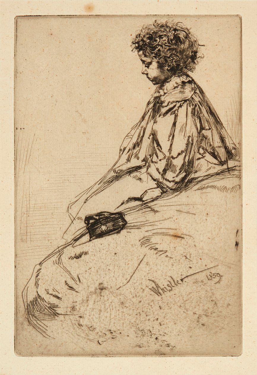 Bibi Lalouette (etsning) av James Abbott McNeill Whistler