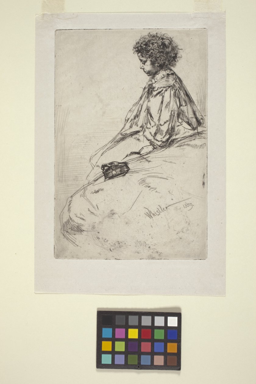 Bibi Lalouette (etsning) av James Abbott McNeill Whistler