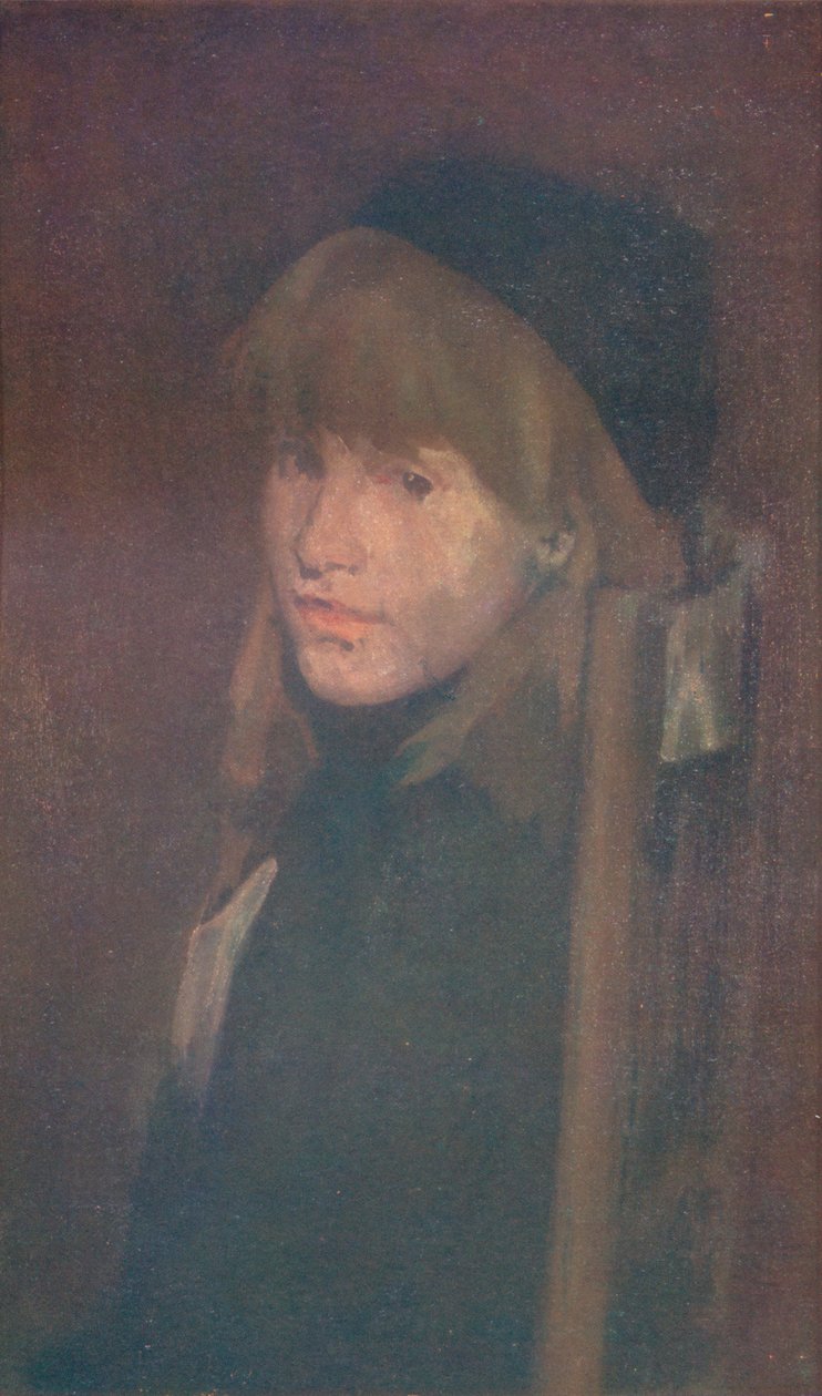 Brunt och guld, Lillie i vår gränd, 1896 1904 av James Abbott McNeill Whistler
