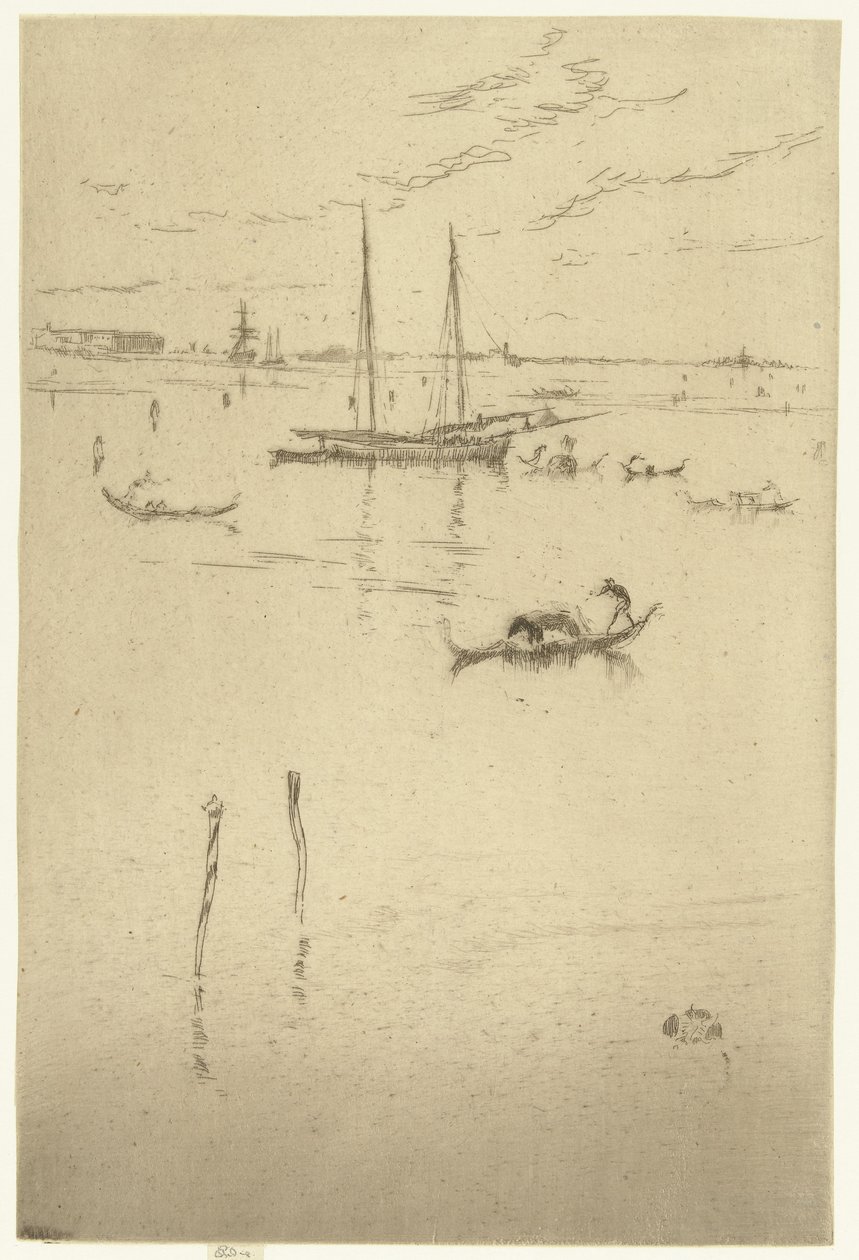 Den lilla lagunen Lilla lagunen Venedig: Tolv etsningar (serietitel) av James Abbott McNeill Whistler